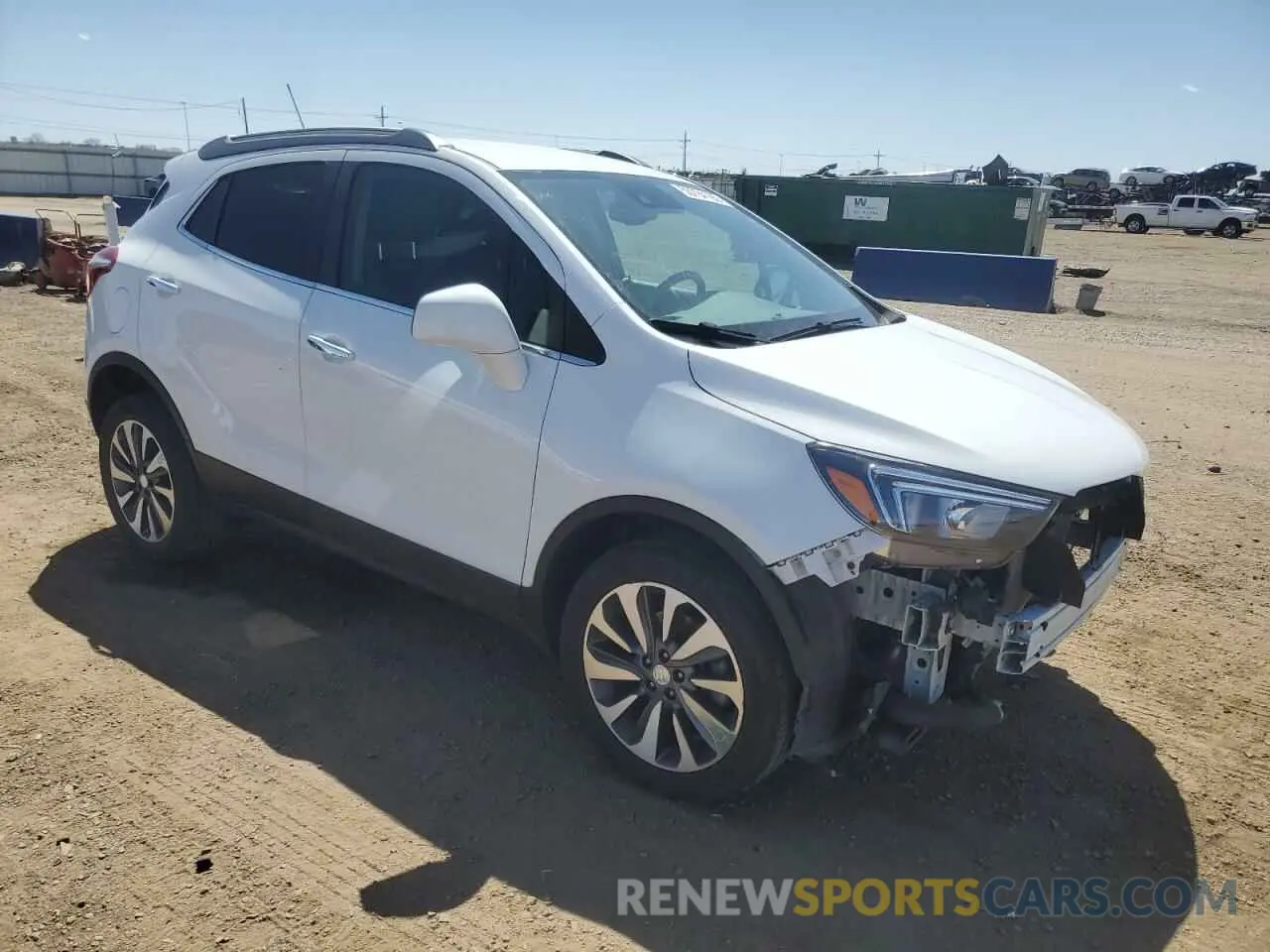 4 Photograph of a damaged car KL4CJESM4MB364725 BUICK ENCORE 2021