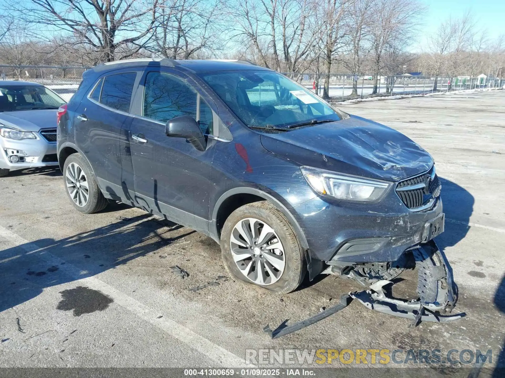 1 Photograph of a damaged car KL4CJESM4MB368340 BUICK ENCORE 2021