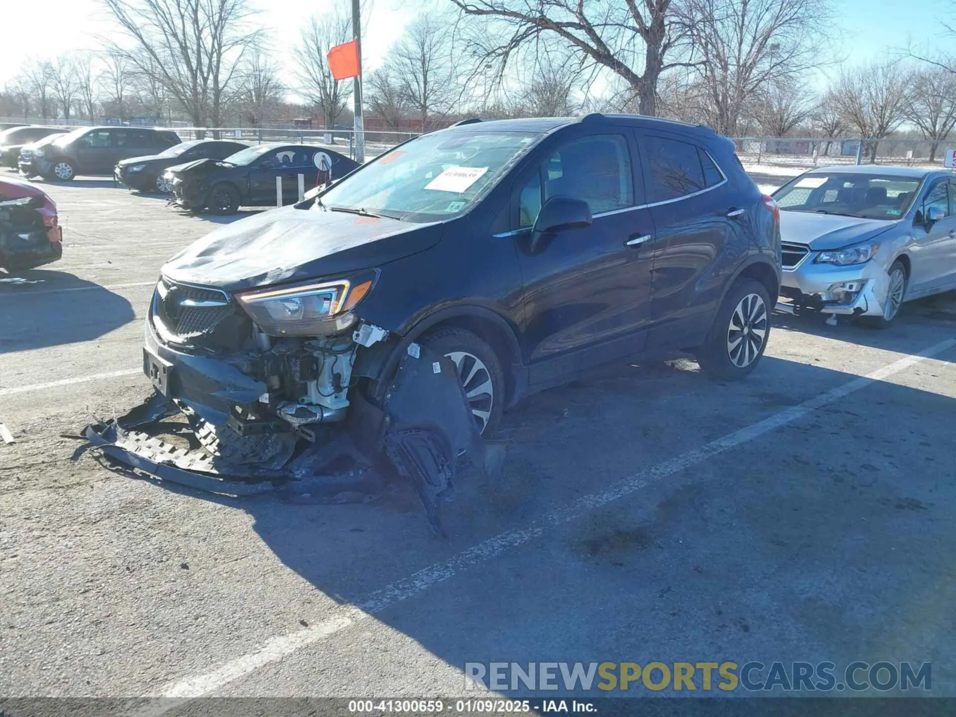 2 Photograph of a damaged car KL4CJESM4MB368340 BUICK ENCORE 2021