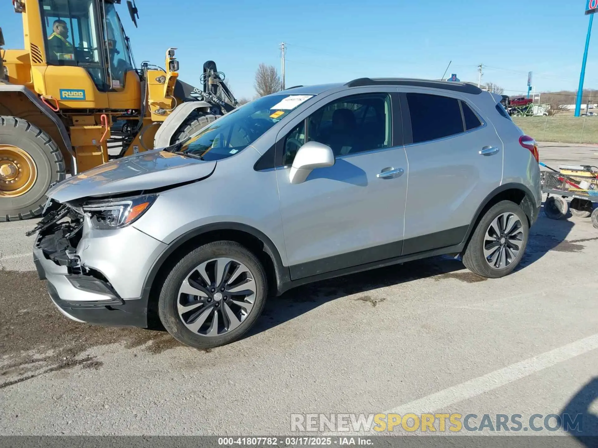 2 Photograph of a damaged car KL4CJESM4MB368967 BUICK ENCORE 2021