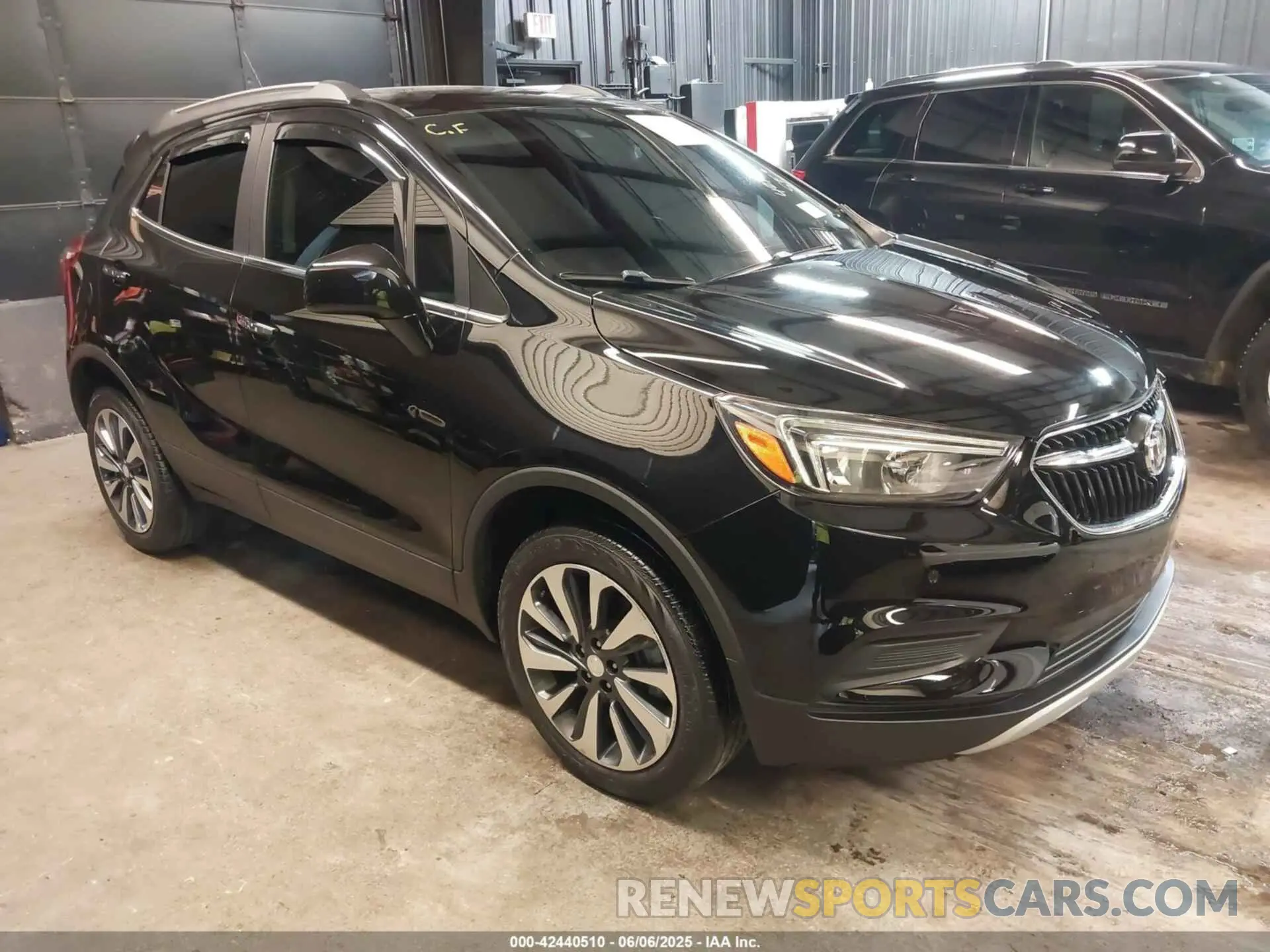 1 Photograph of a damaged car KL4CJESM4MB369293 BUICK ENCORE 2021