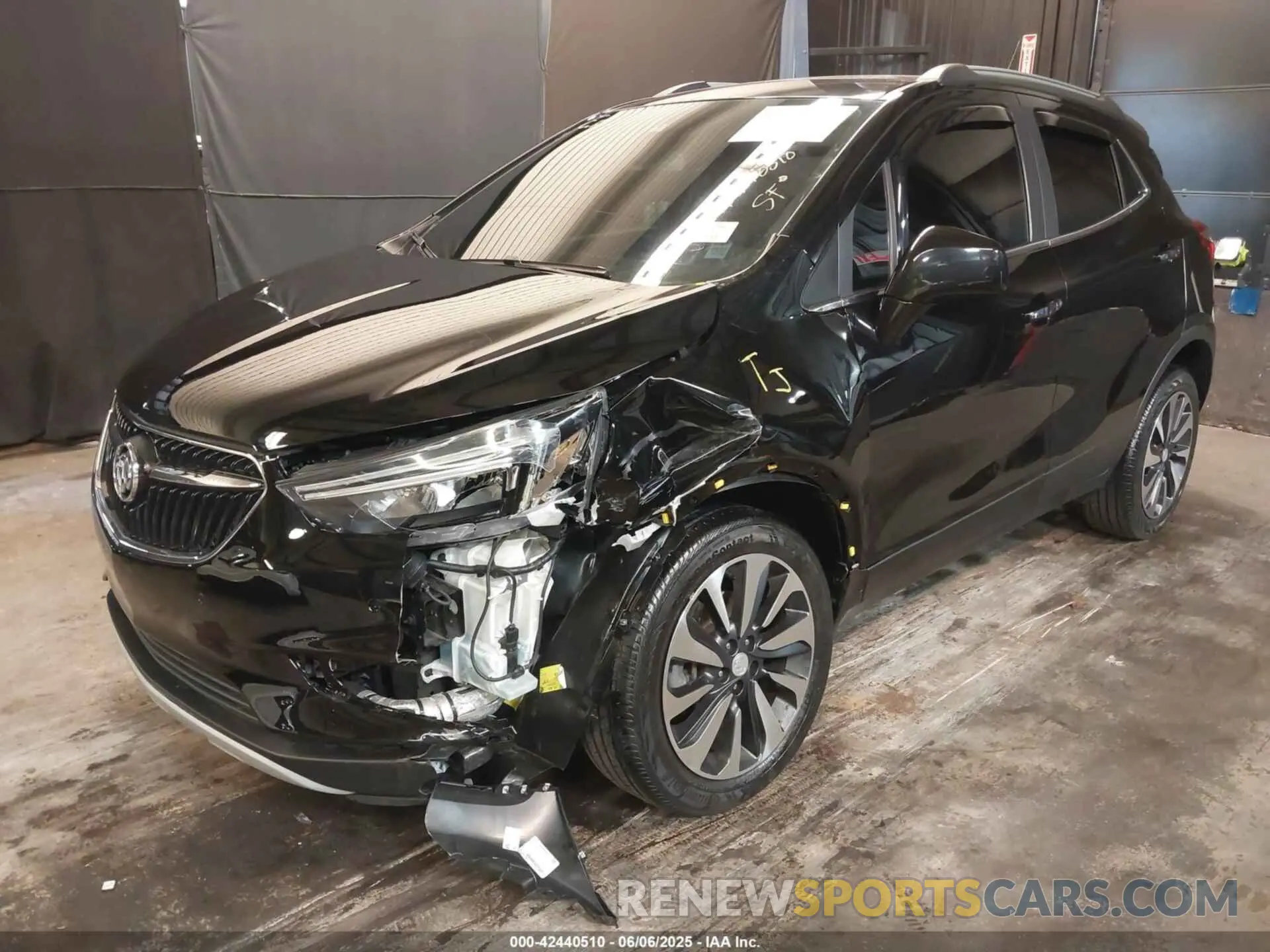 2 Photograph of a damaged car KL4CJESM4MB369293 BUICK ENCORE 2021