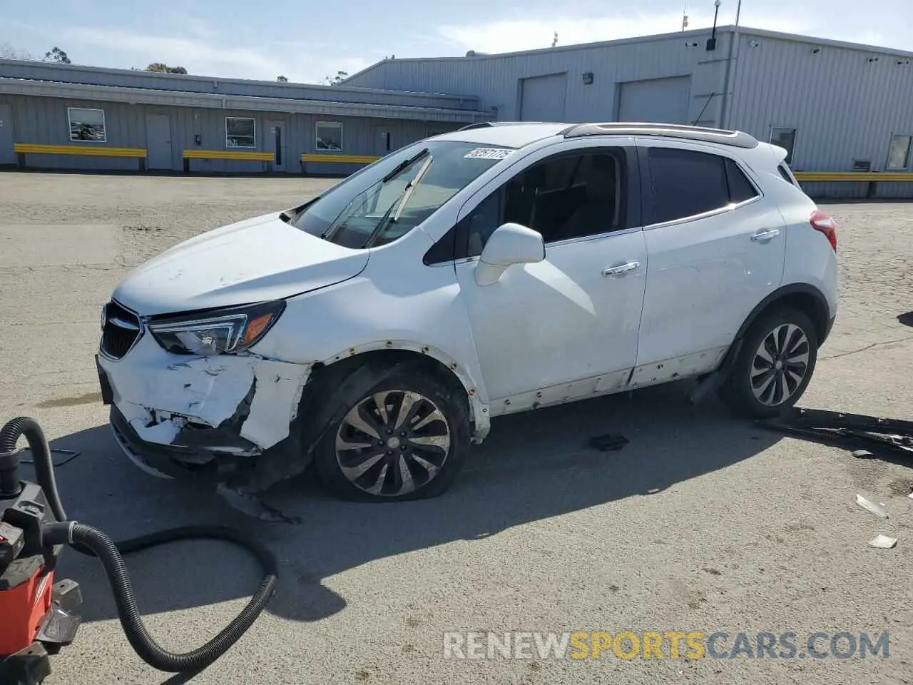1 Photograph of a damaged car KL4CJESM4MB372050 BUICK ENCORE 2021