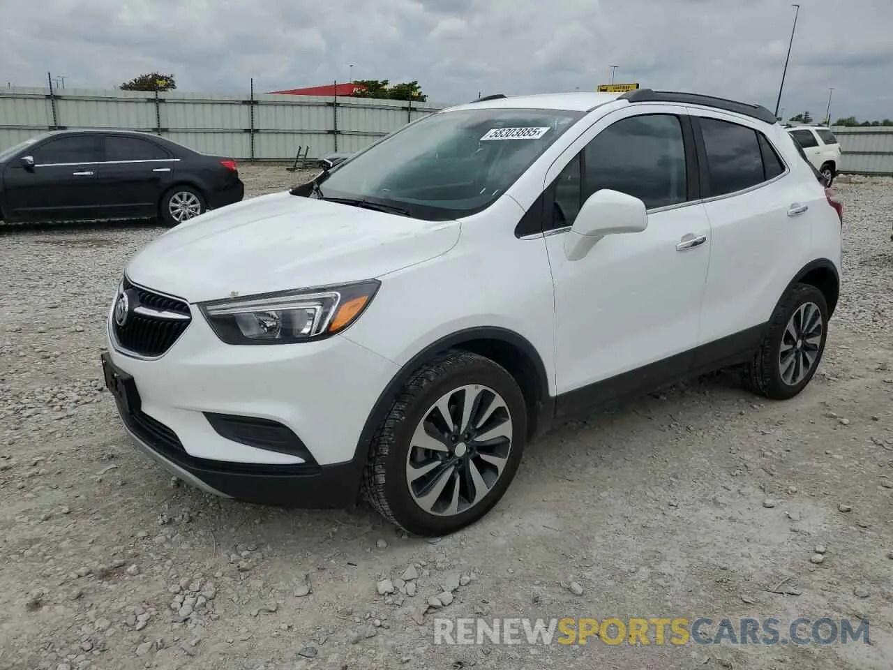 1 Photograph of a damaged car KL4CJESM5MB370579 BUICK ENCORE 2021