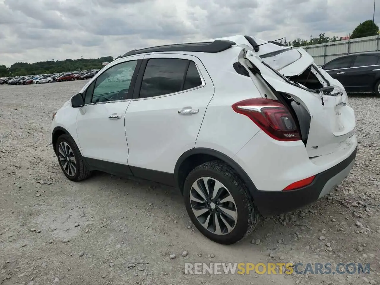 2 Photograph of a damaged car KL4CJESM5MB370579 BUICK ENCORE 2021