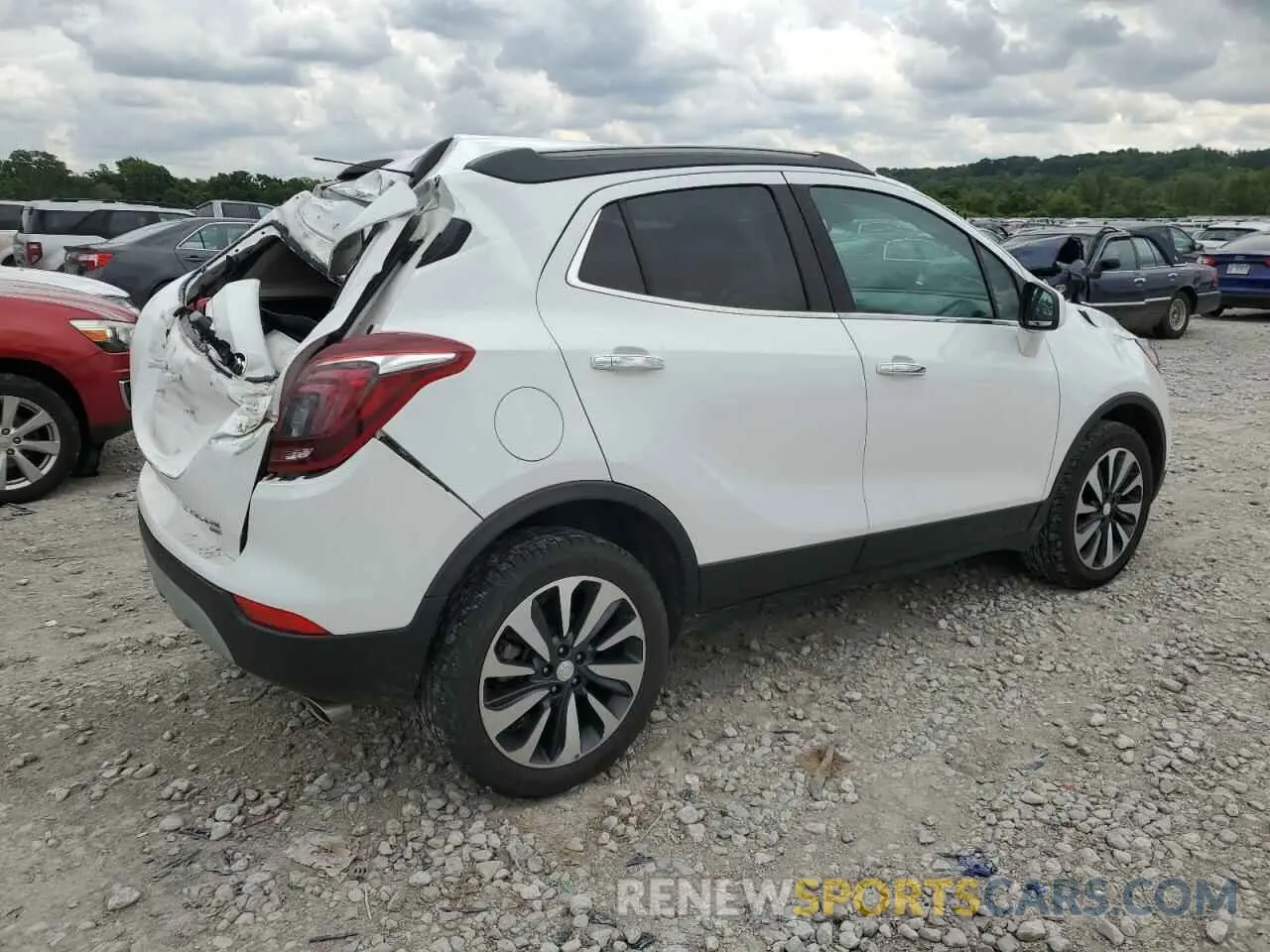 3 Photograph of a damaged car KL4CJESM5MB370579 BUICK ENCORE 2021