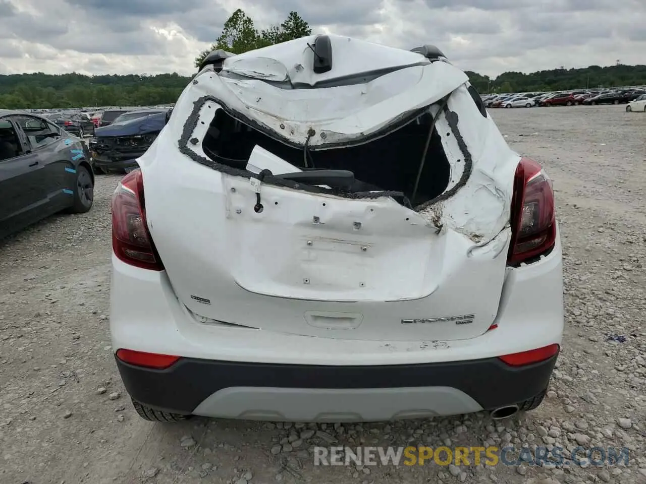 6 Photograph of a damaged car KL4CJESM5MB370579 BUICK ENCORE 2021