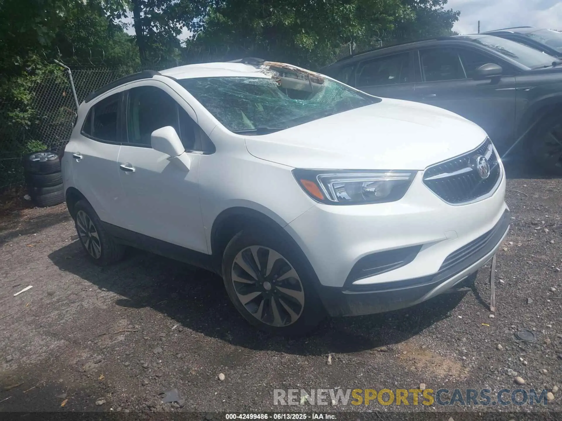 1 Photograph of a damaged car KL4CJESM5MB371165 BUICK ENCORE 2021