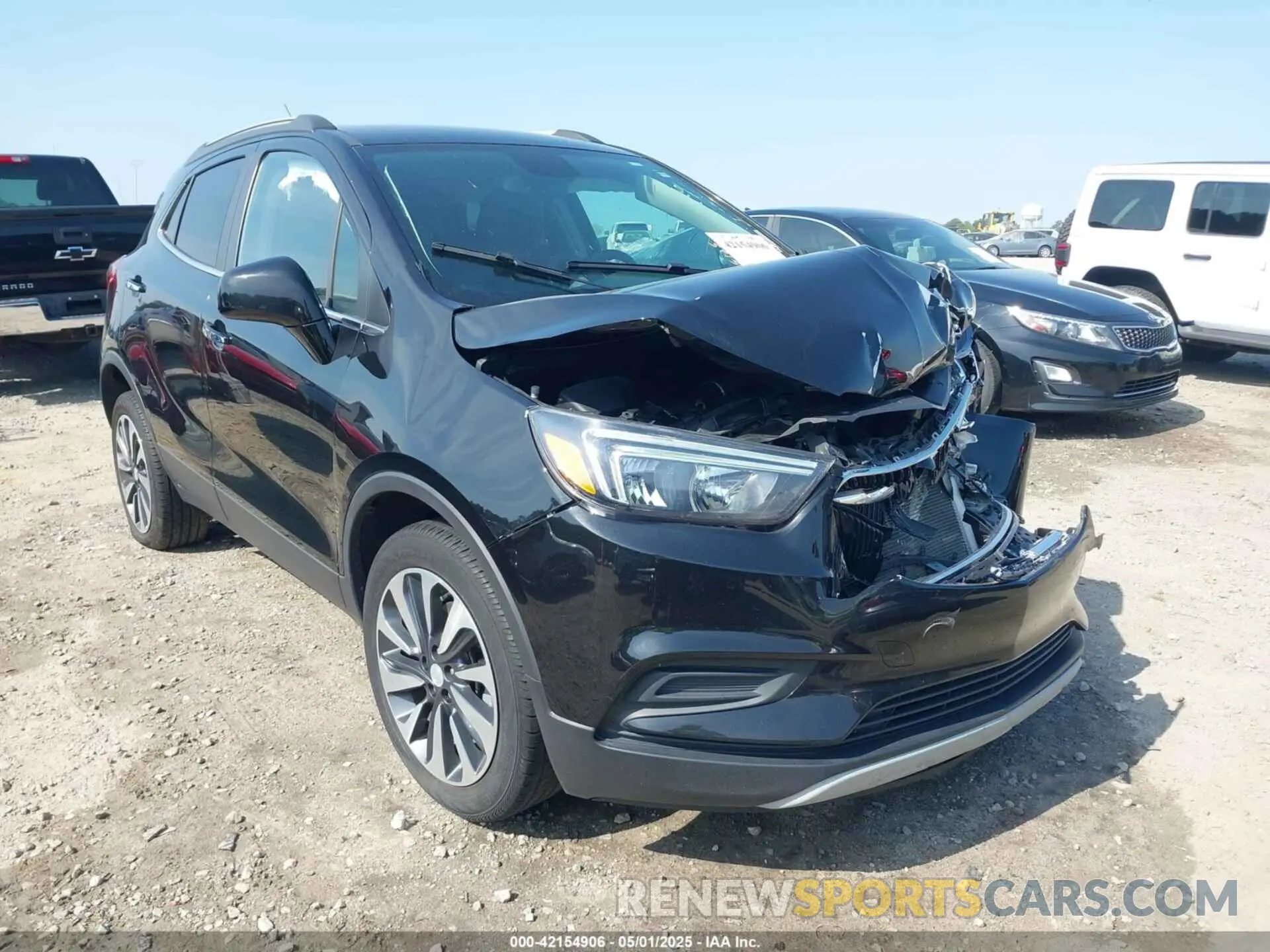 1 Photograph of a damaged car KL4CJESM5MB371800 BUICK ENCORE 2021
