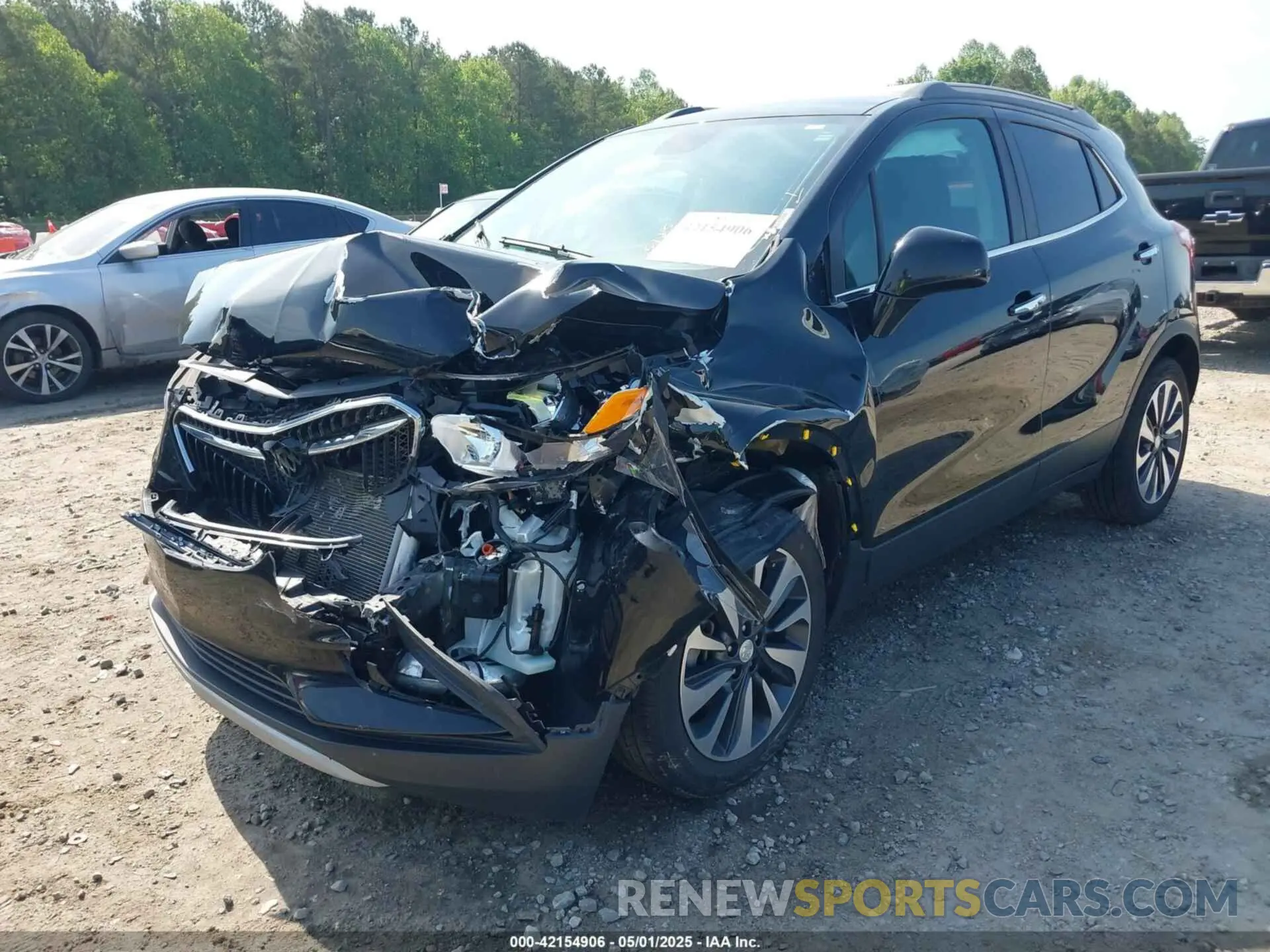 2 Photograph of a damaged car KL4CJESM5MB371800 BUICK ENCORE 2021