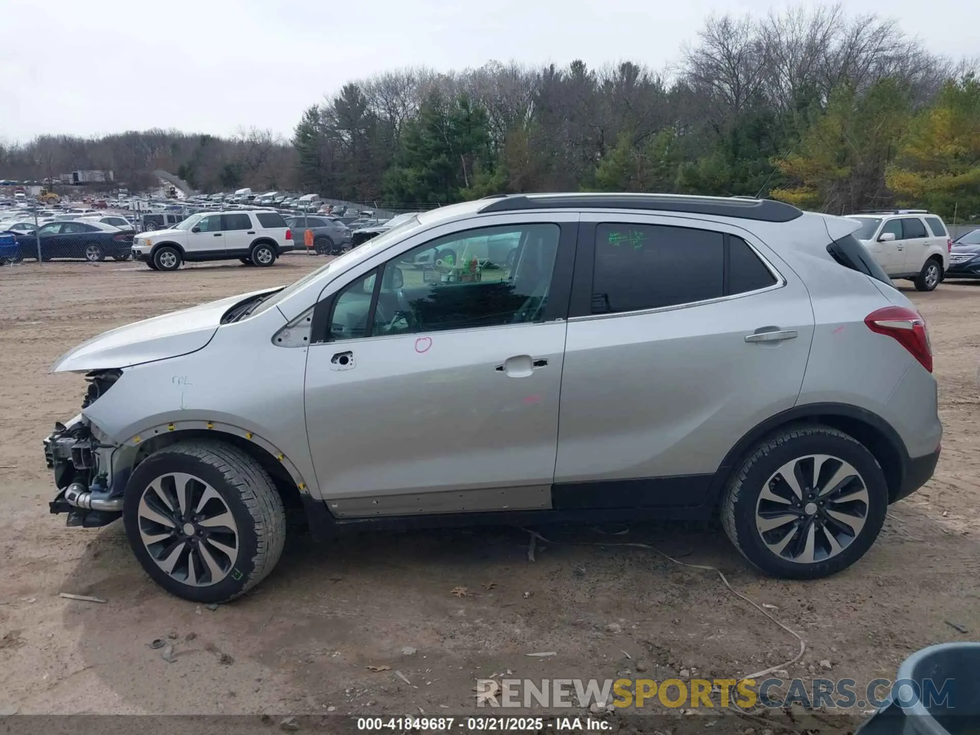 15 Photograph of a damaged car KL4CJESM6MB372518 BUICK ENCORE 2021