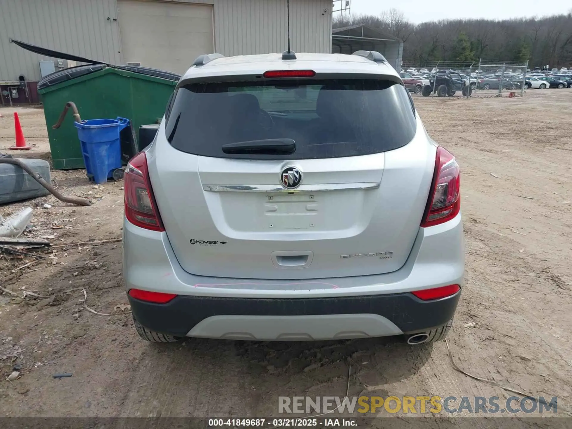 17 Photograph of a damaged car KL4CJESM6MB372518 BUICK ENCORE 2021