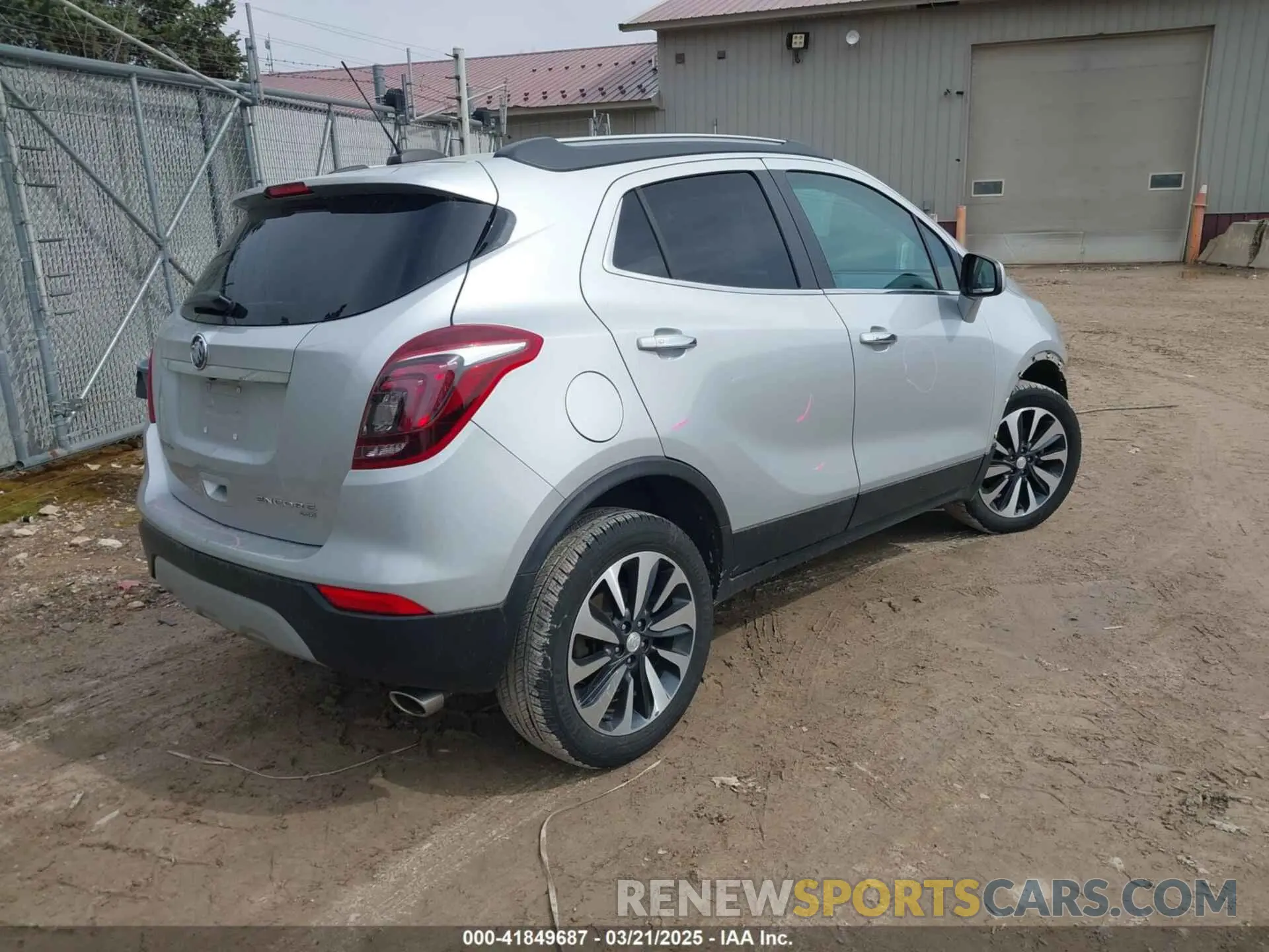 4 Photograph of a damaged car KL4CJESM6MB372518 BUICK ENCORE 2021