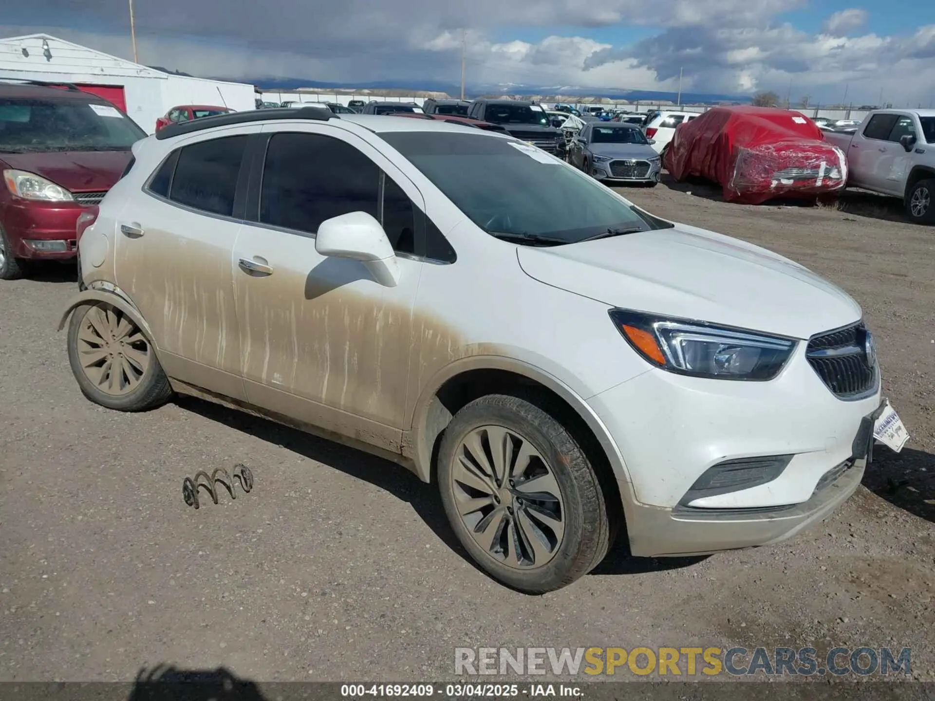 1 Photograph of a damaged car KL4CJESM7MB366727 BUICK ENCORE 2021