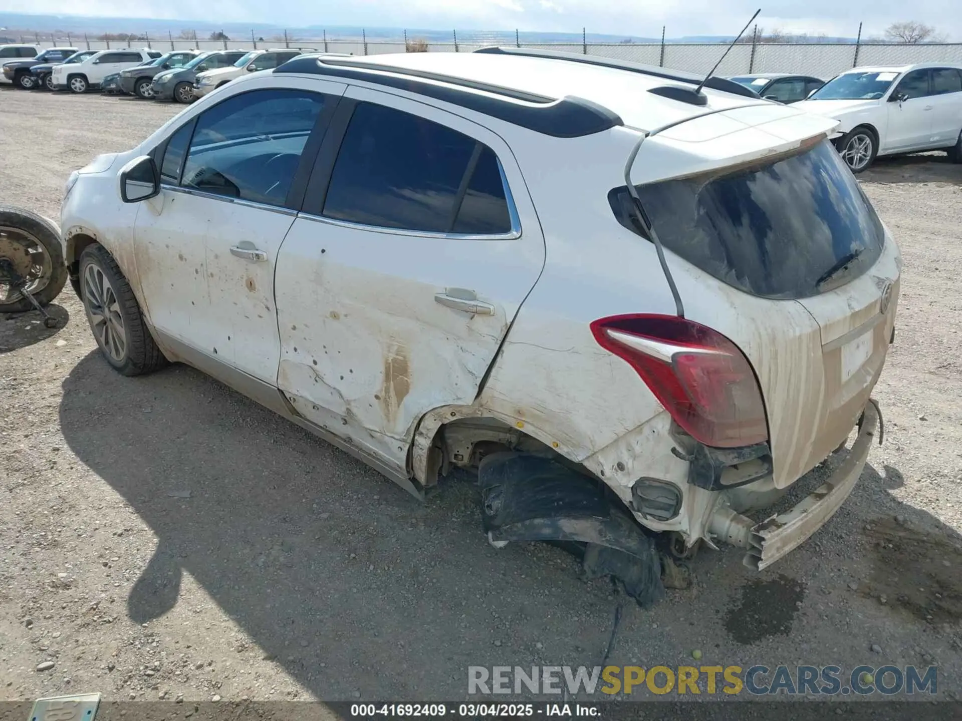 3 Photograph of a damaged car KL4CJESM7MB366727 BUICK ENCORE 2021