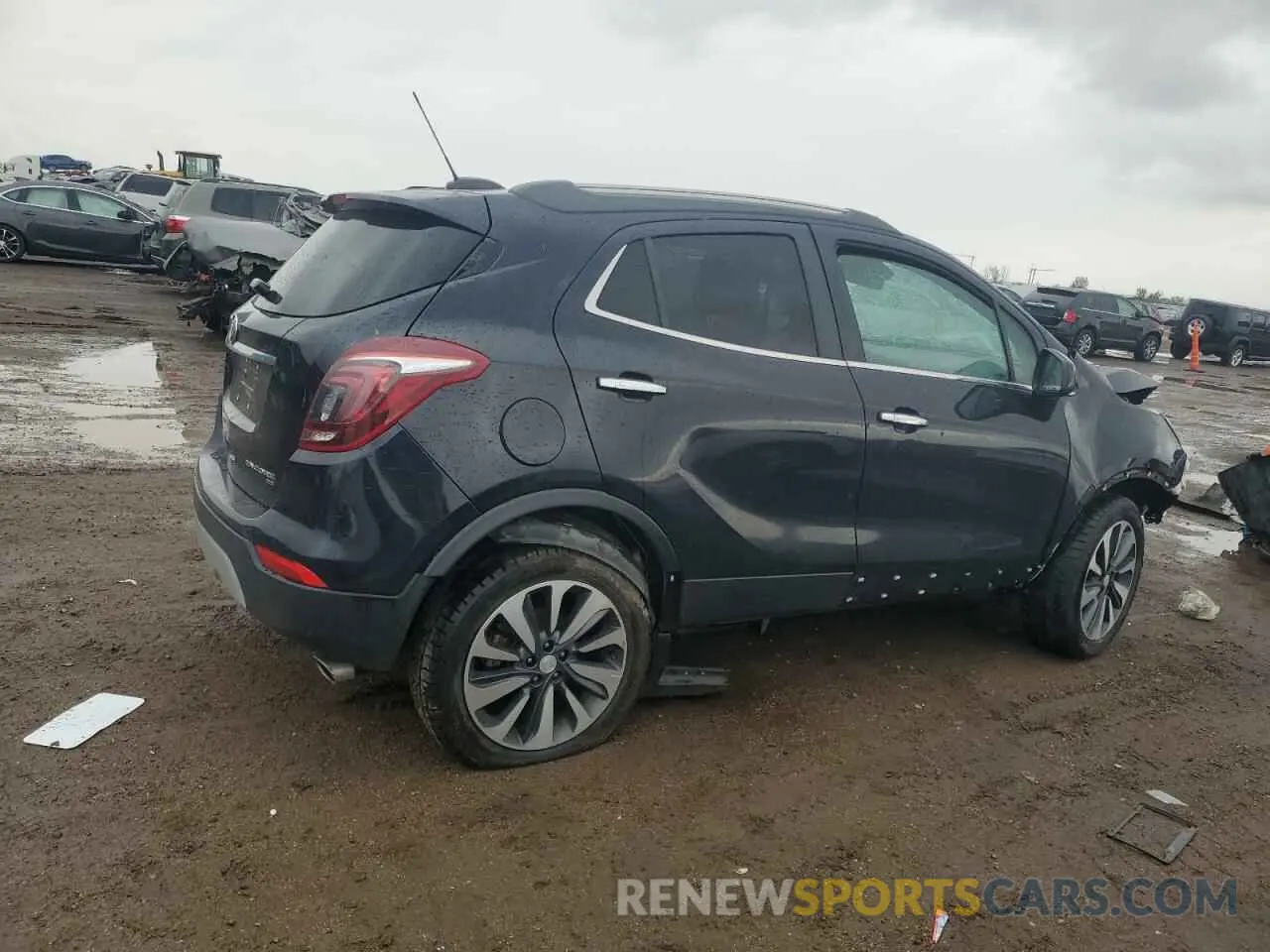 3 Photograph of a damaged car KL4CJESM9MB374344 BUICK ENCORE 2021