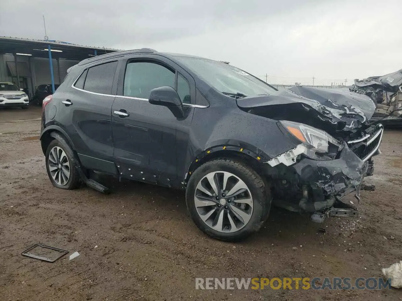 4 Photograph of a damaged car KL4CJESM9MB374344 BUICK ENCORE 2021