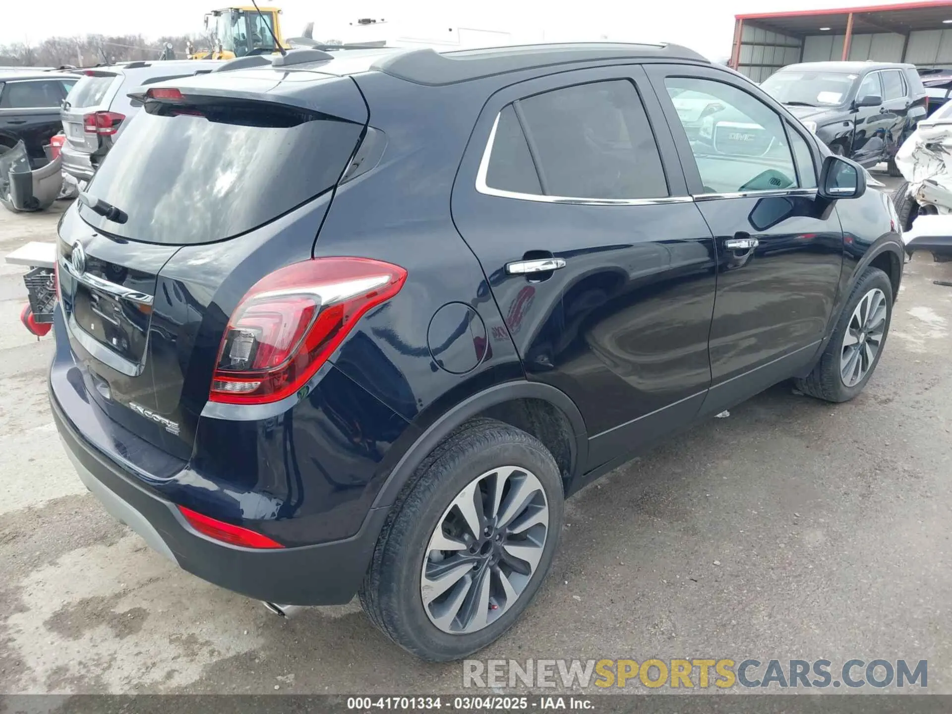 4 Photograph of a damaged car KL4CJESMXMB365071 BUICK ENCORE 2021