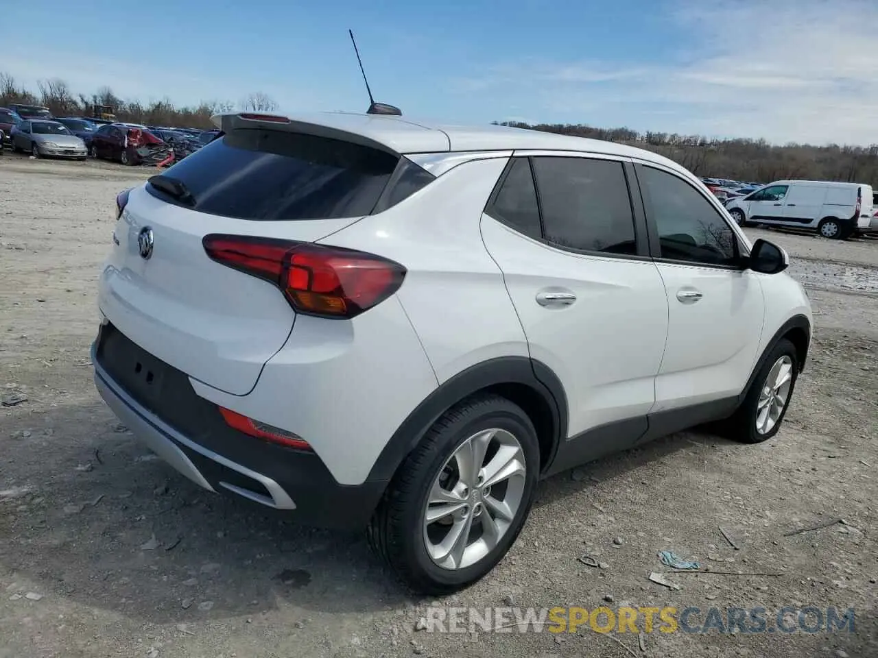 3 Photograph of a damaged car KL4MMBS20MB124399 BUICK ENCORE 2021