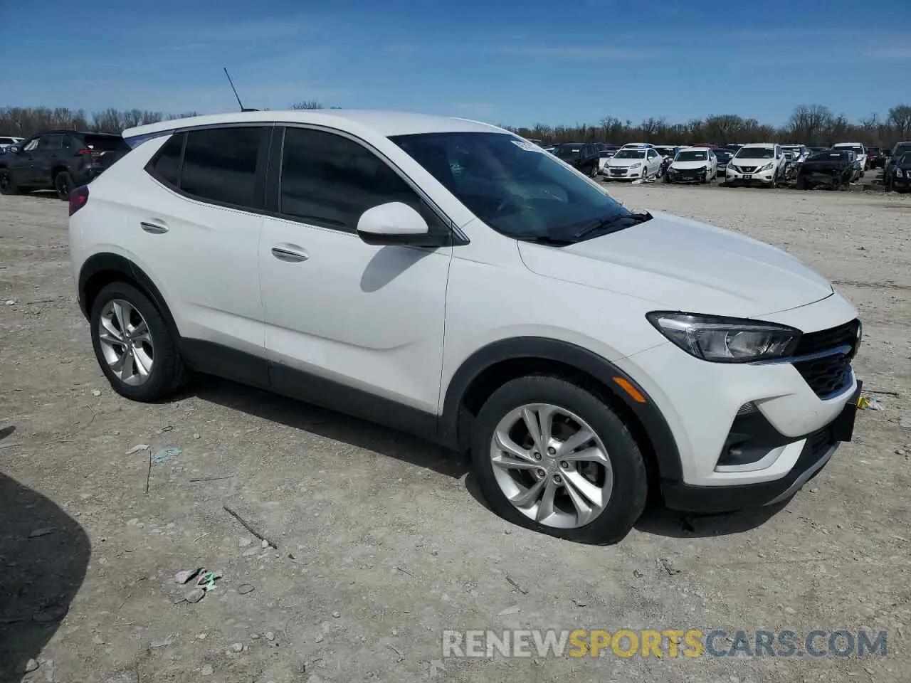 4 Photograph of a damaged car KL4MMBS20MB124399 BUICK ENCORE 2021