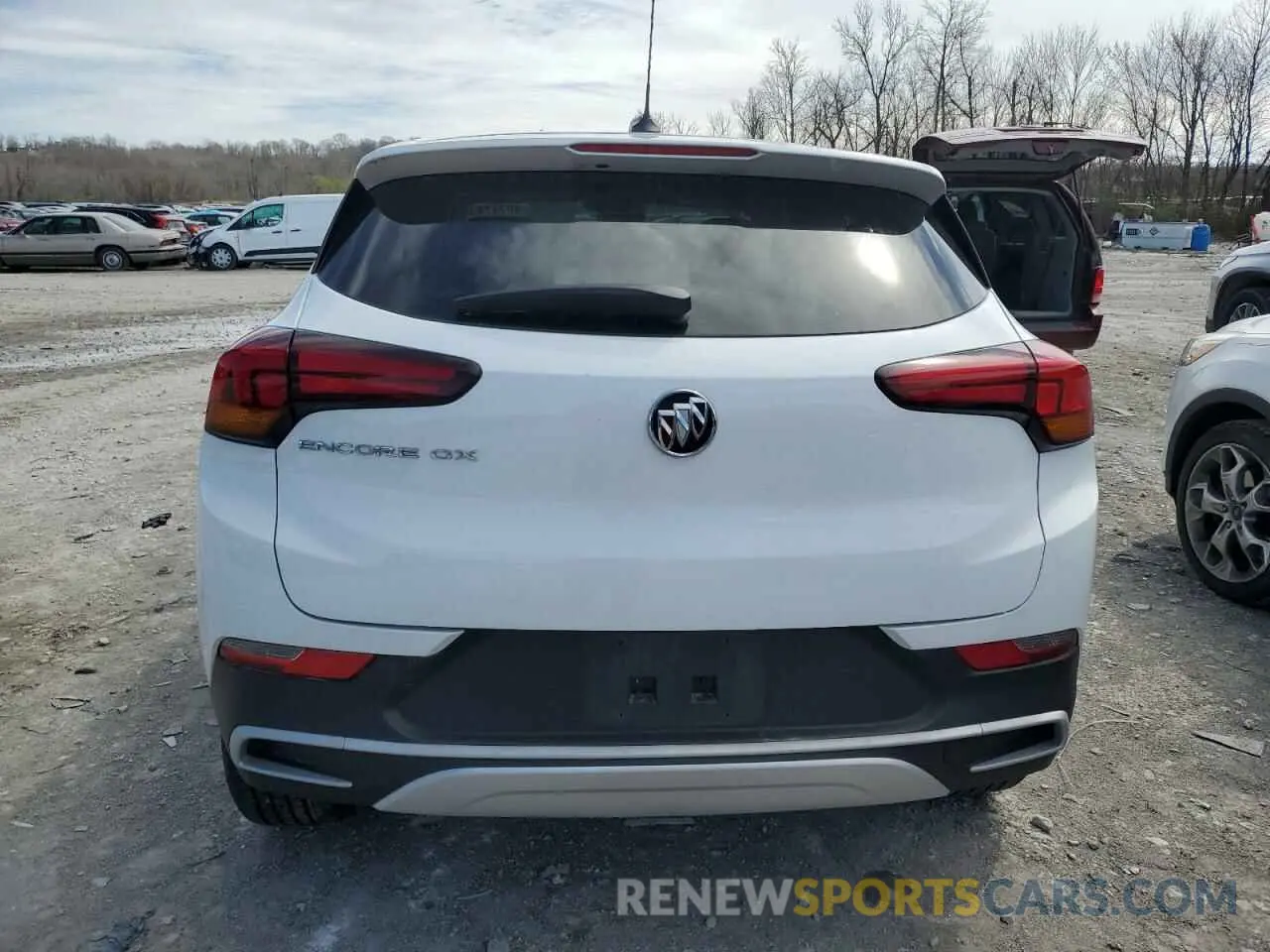 6 Photograph of a damaged car KL4MMBS20MB124399 BUICK ENCORE 2021