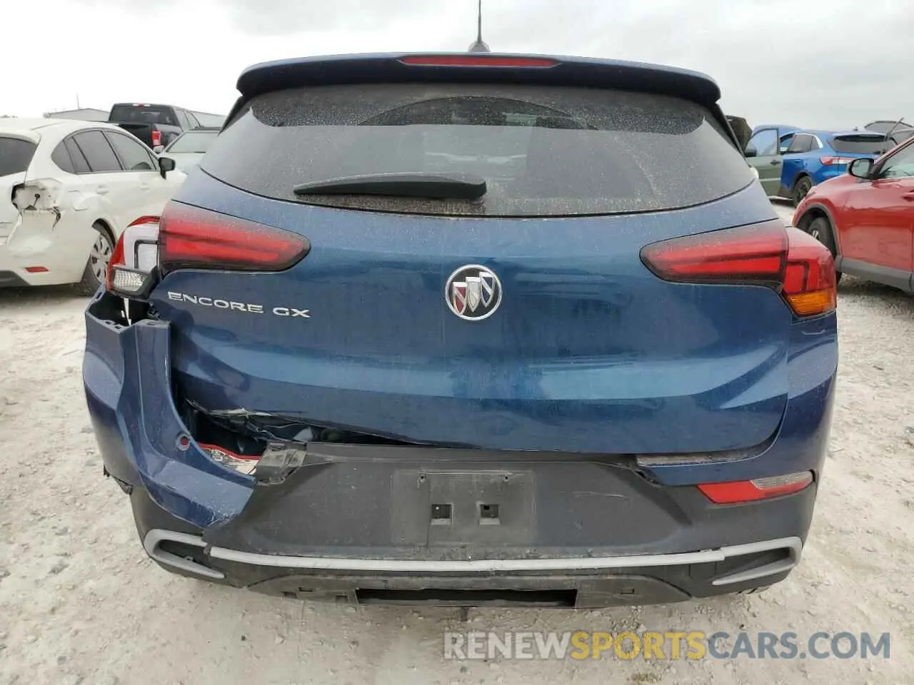 6 Photograph of a damaged car KL4MMBS21MB038308 BUICK ENCORE 2021