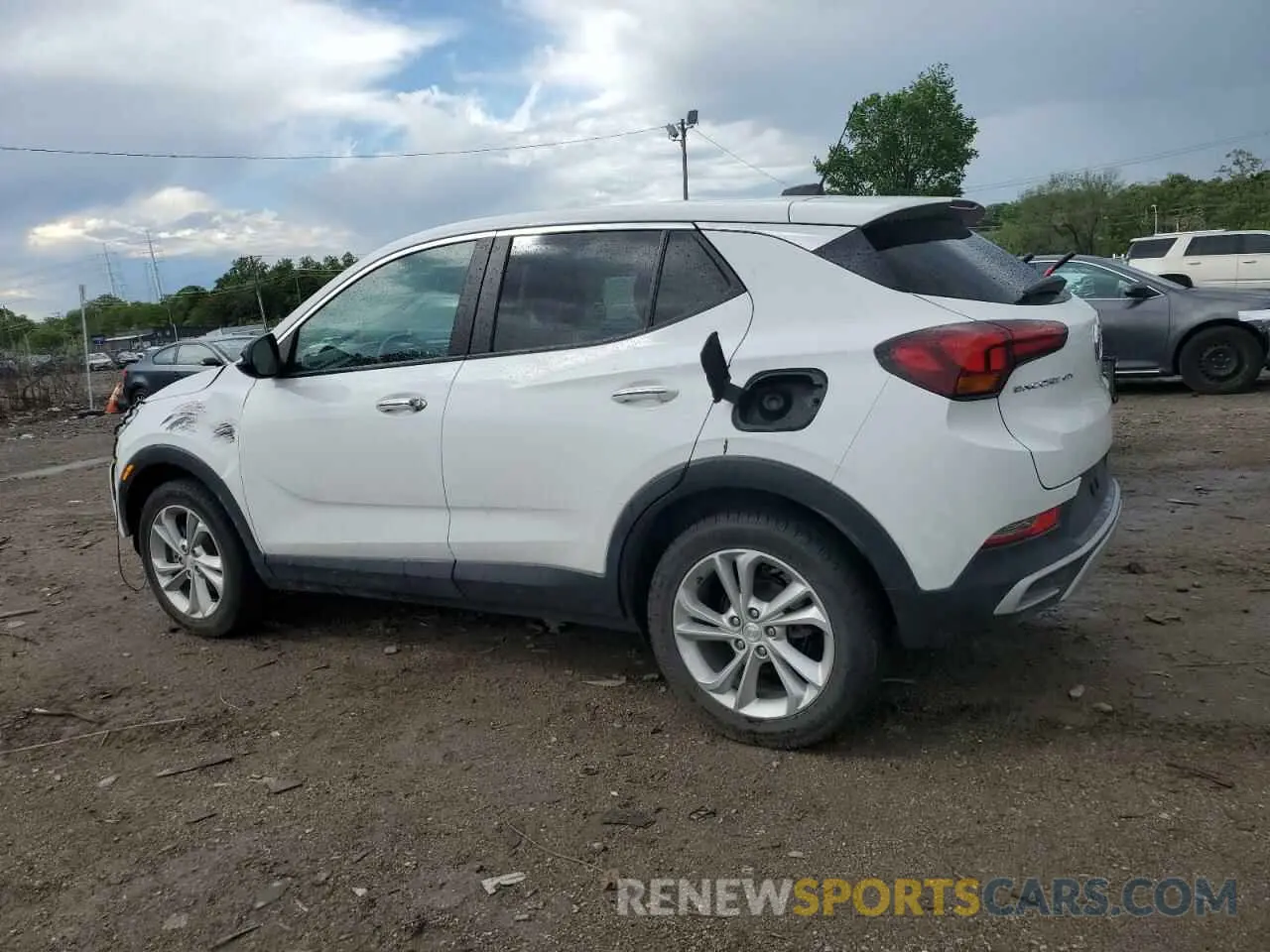 2 Photograph of a damaged car KL4MMBS21MB039930 BUICK ENCORE 2021