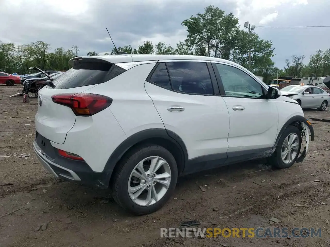 3 Photograph of a damaged car KL4MMBS21MB039930 BUICK ENCORE 2021