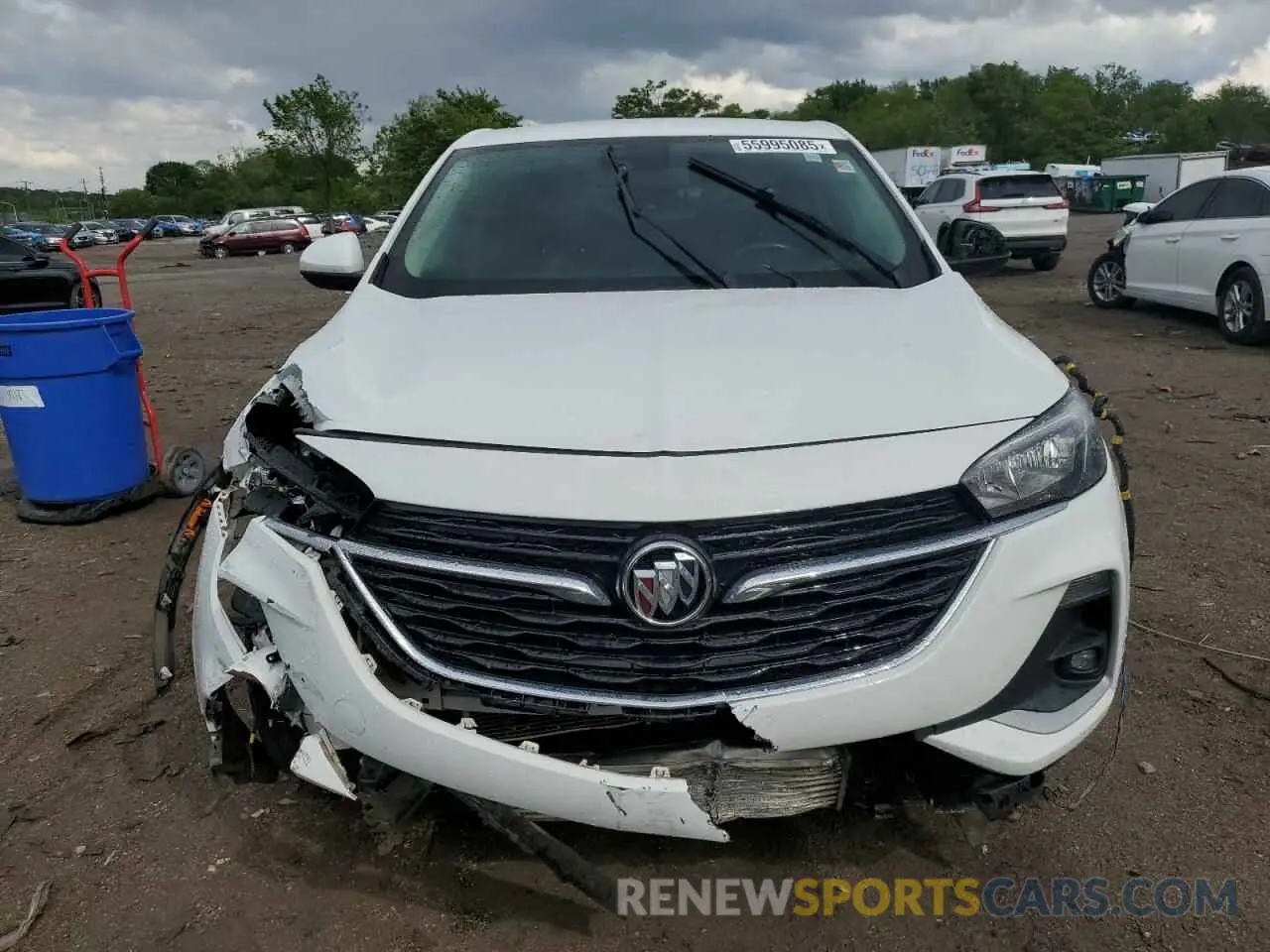 5 Photograph of a damaged car KL4MMBS21MB039930 BUICK ENCORE 2021