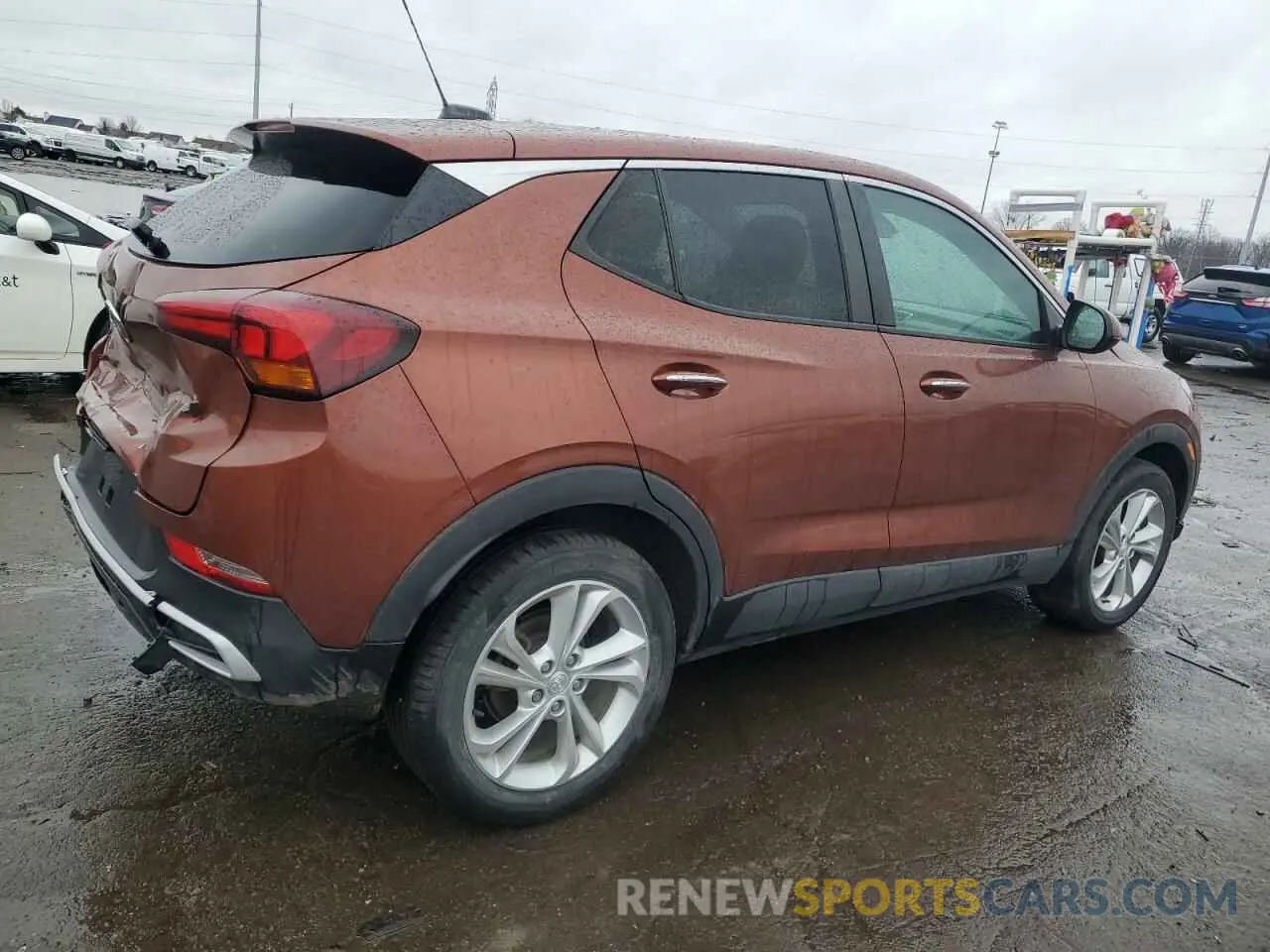 3 Photograph of a damaged car KL4MMBS21MB099514 BUICK ENCORE 2021