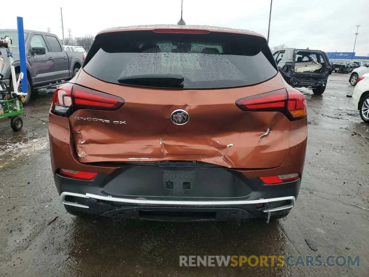 6 Photograph of a damaged car KL4MMBS21MB099514 BUICK ENCORE 2021