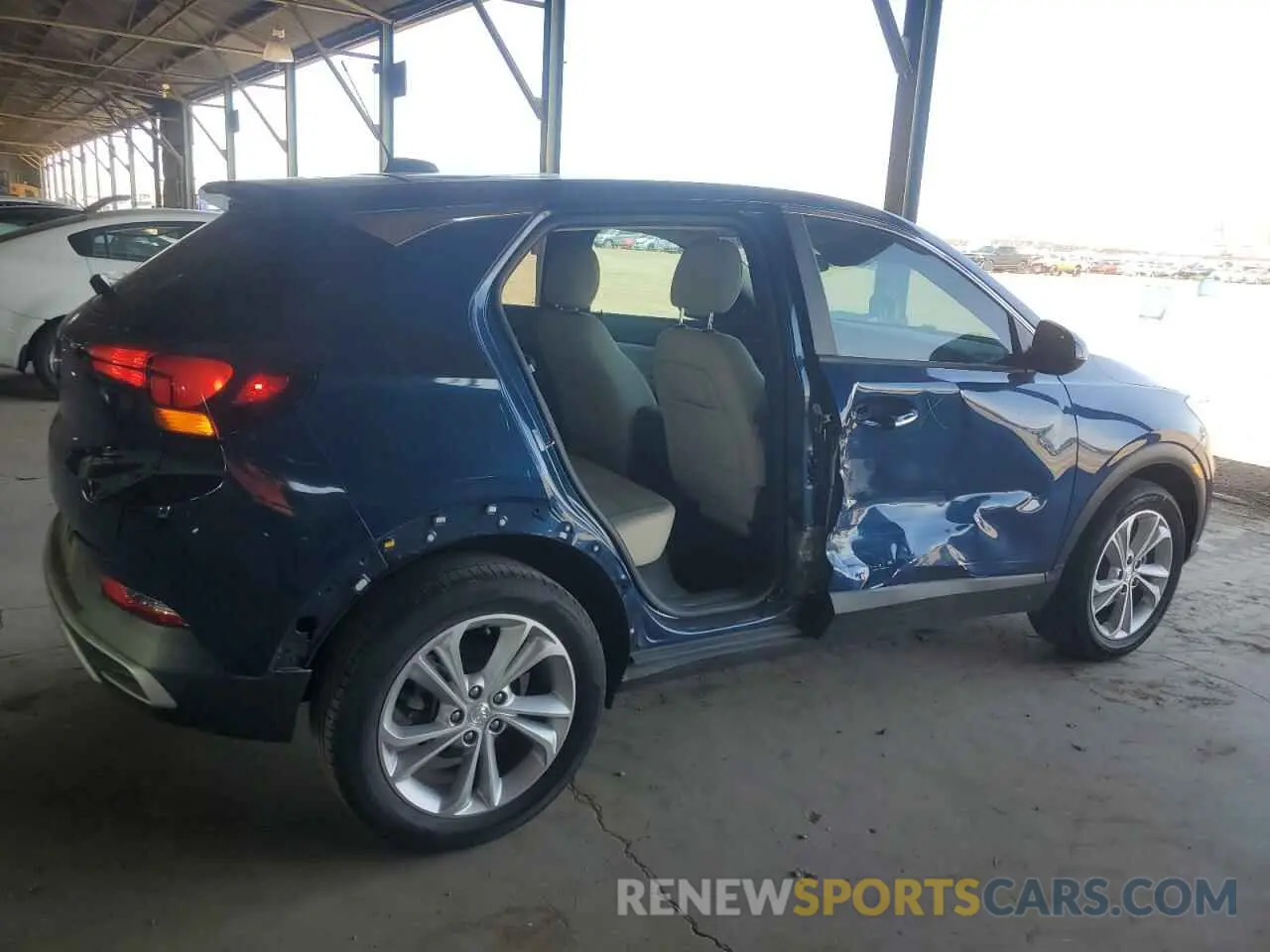 3 Photograph of a damaged car KL4MMBS22MB045493 BUICK ENCORE 2021