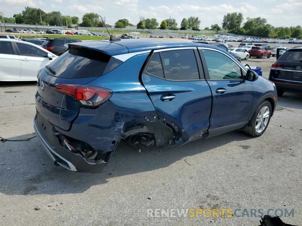 3 Photograph of a damaged car KL4MMBS22MB080292 BUICK ENCORE 2021