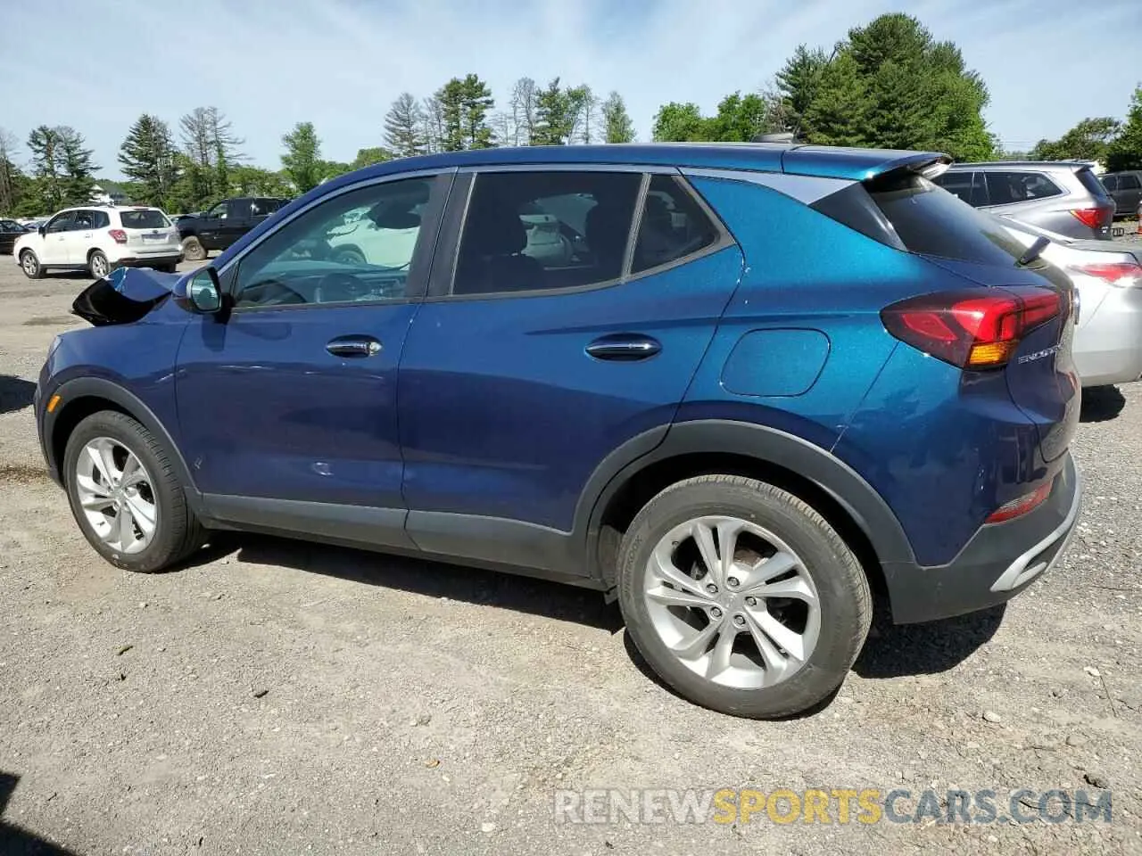 2 Photograph of a damaged car KL4MMBS22MB132861 BUICK ENCORE 2021
