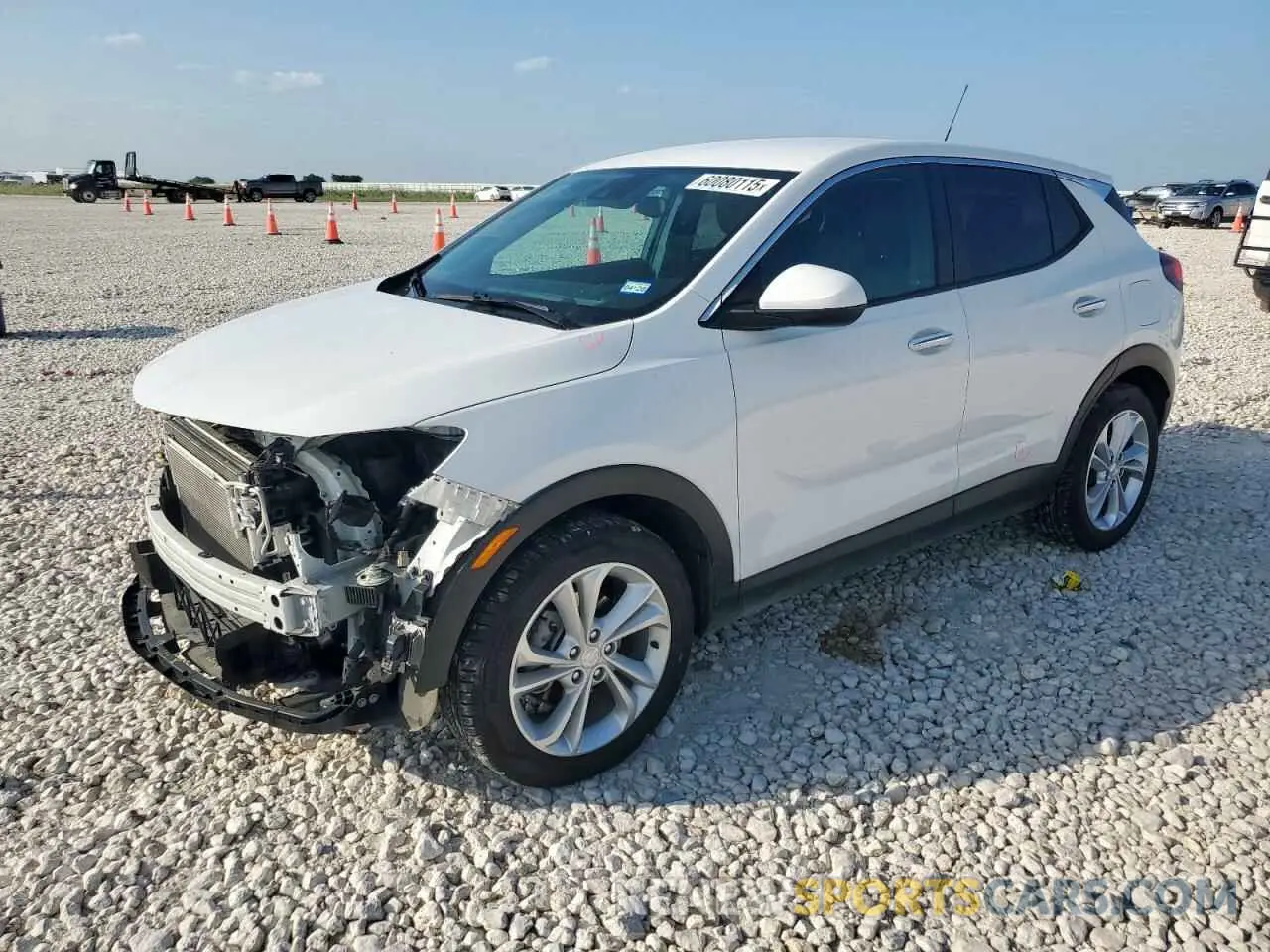 1 Photograph of a damaged car KL4MMBS24MB037475 BUICK ENCORE 2021