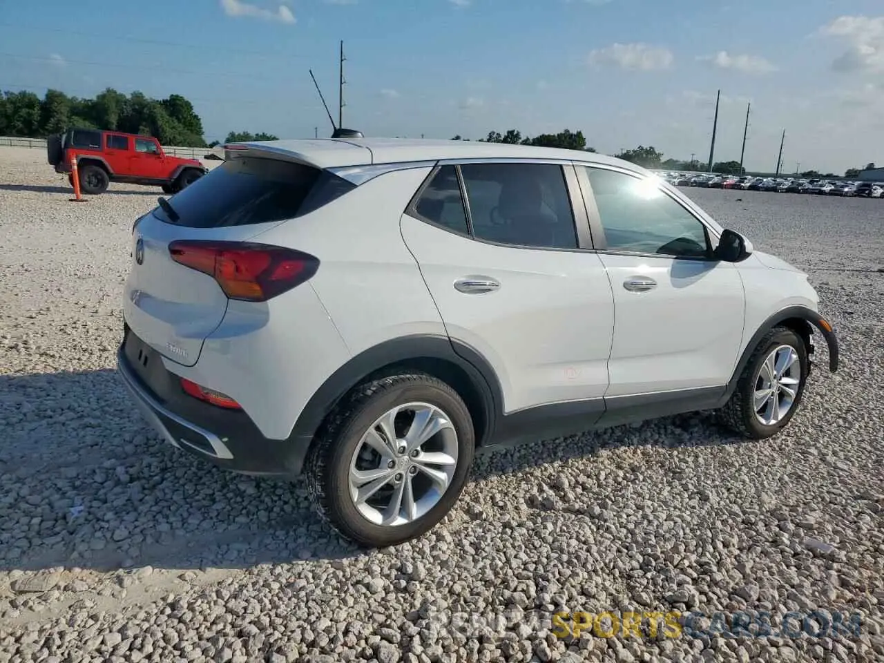 3 Photograph of a damaged car KL4MMBS24MB037475 BUICK ENCORE 2021