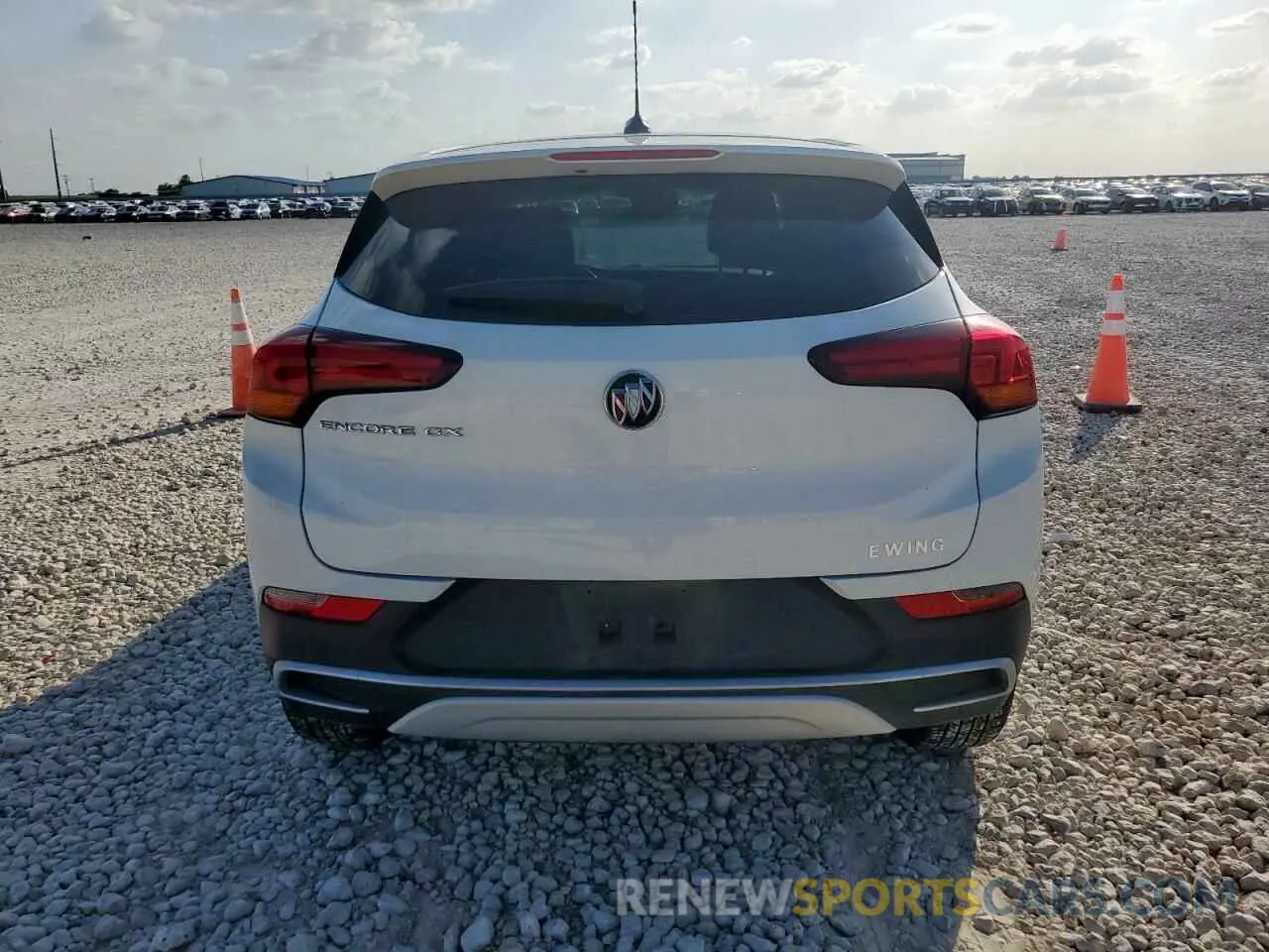 6 Photograph of a damaged car KL4MMBS24MB037475 BUICK ENCORE 2021