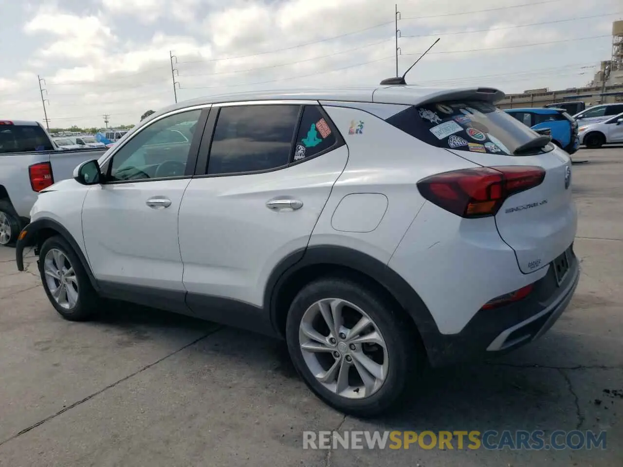 2 Photograph of a damaged car KL4MMBS24MB055359 BUICK ENCORE 2021