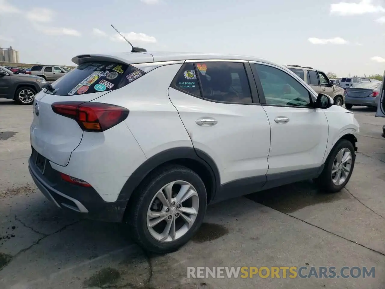3 Photograph of a damaged car KL4MMBS24MB055359 BUICK ENCORE 2021