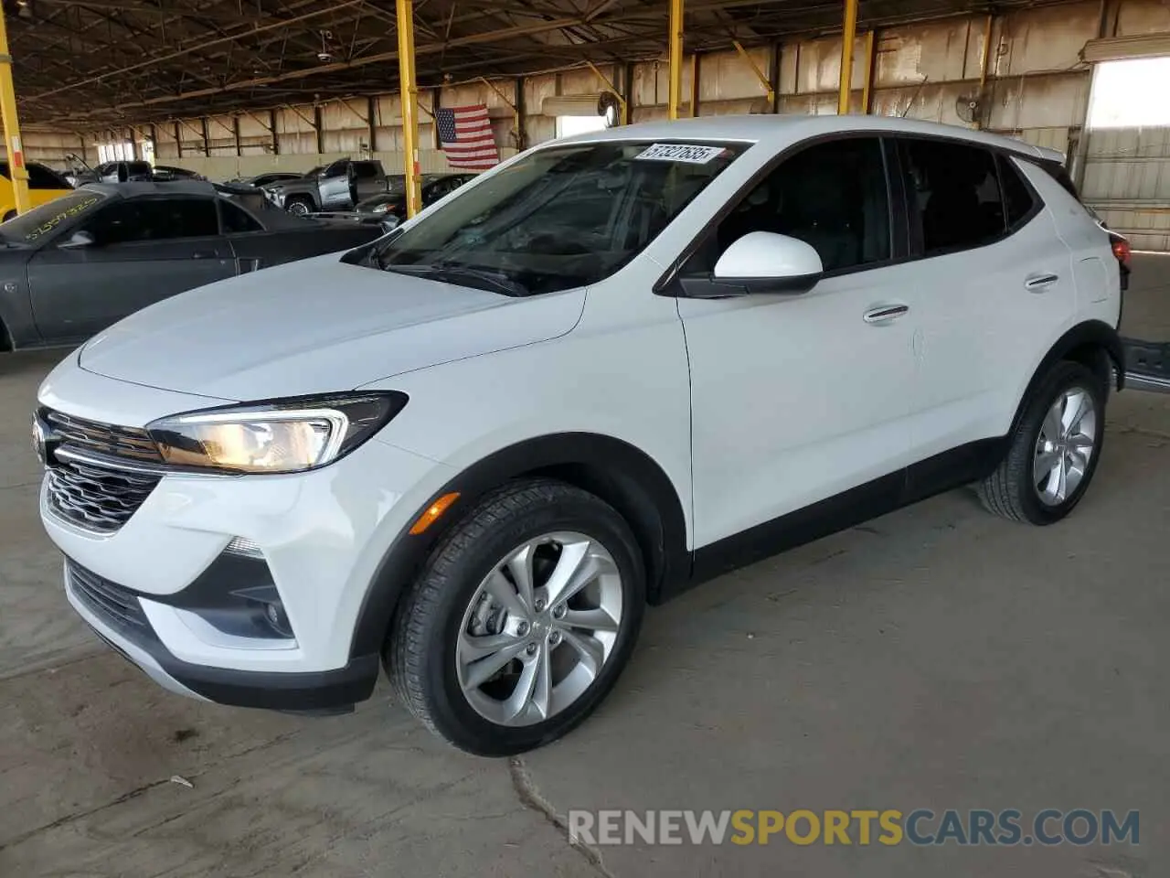 1 Photograph of a damaged car KL4MMBS25MB122115 BUICK ENCORE 2021