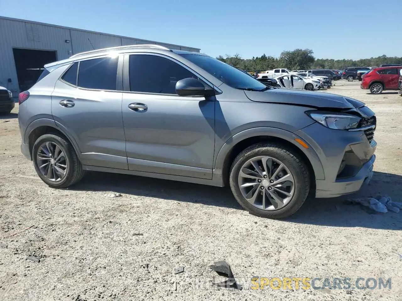 4 Photograph of a damaged car KL4MMBS25MB122633 BUICK ENCORE 2021