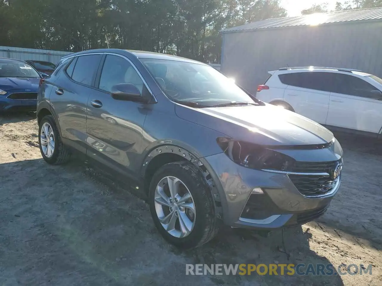 4 Photograph of a damaged car KL4MMBS25MB161030 BUICK ENCORE 2021