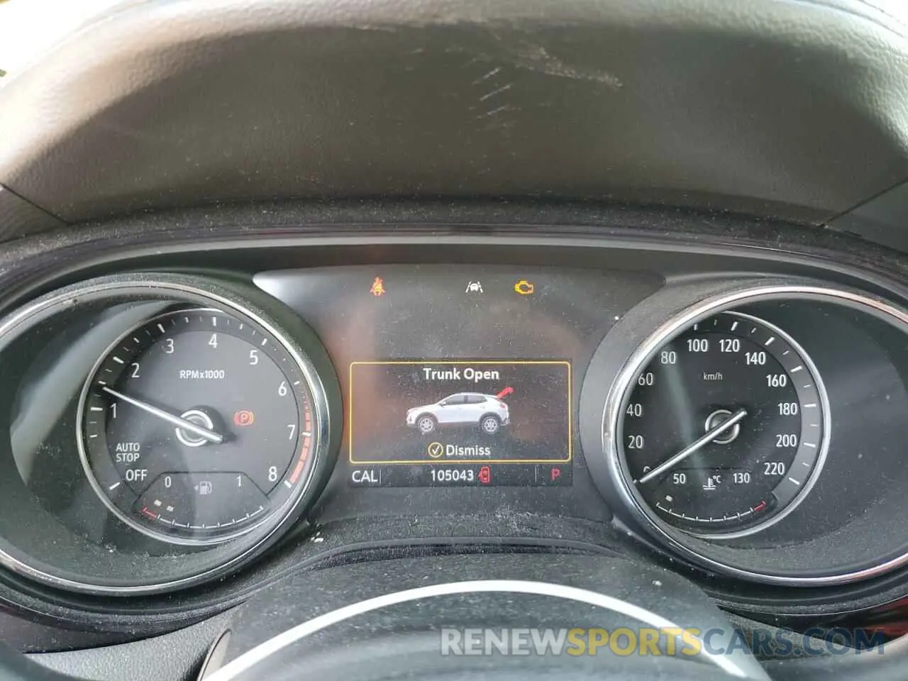 9 Photograph of a damaged car KL4MMBS26MB085110 BUICK ENCORE 2021
