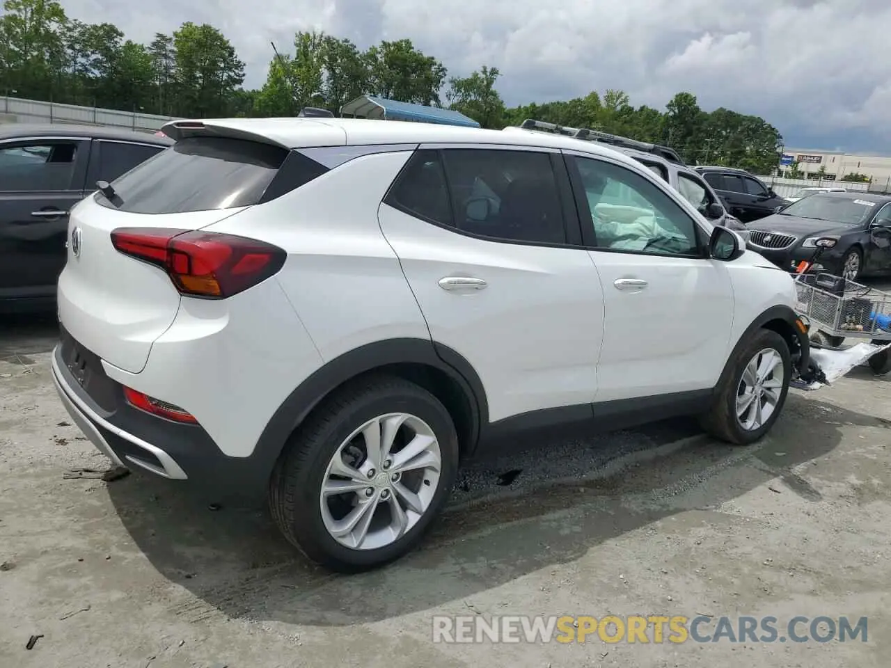 3 Photograph of a damaged car KL4MMBS26MB163384 BUICK ENCORE 2021