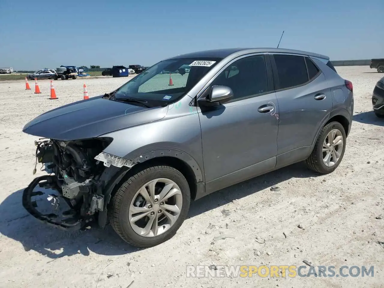 1 Photograph of a damaged car KL4MMBS27MB038264 BUICK ENCORE 2021