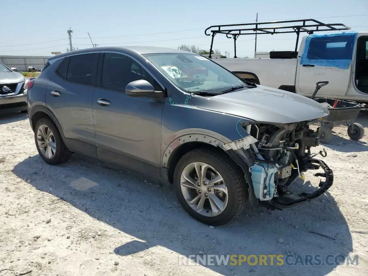 4 Photograph of a damaged car KL4MMBS27MB038264 BUICK ENCORE 2021