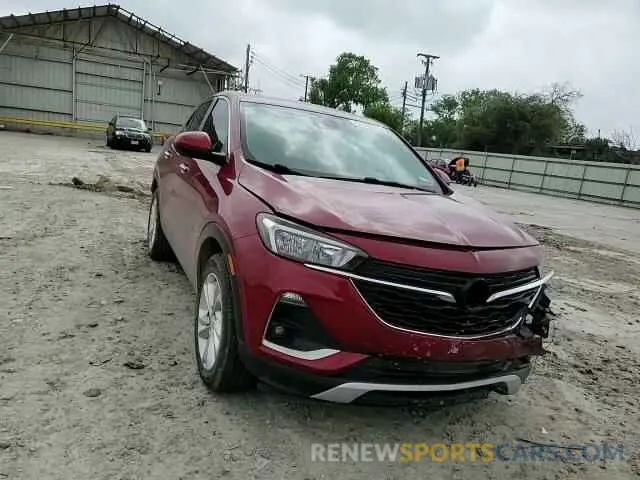 10 Photograph of a damaged car KL4MMBS27MB043514 BUICK ENCORE 2021