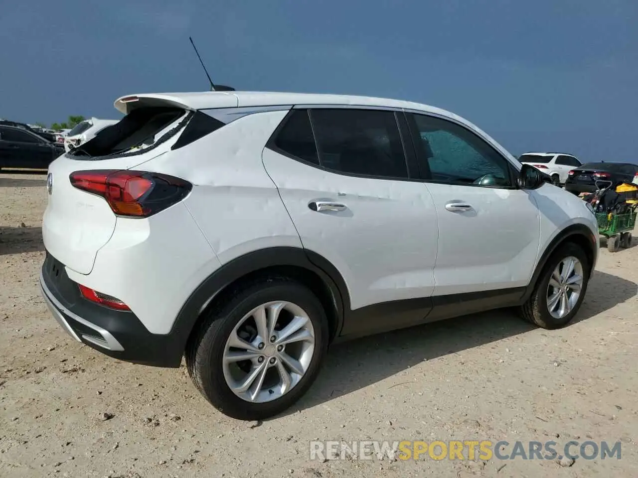 3 Photograph of a damaged car KL4MMBS27MB126554 BUICK ENCORE 2021