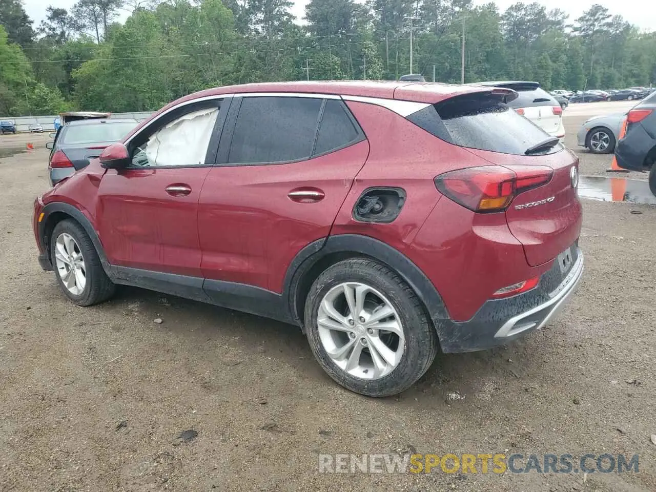 2 Photograph of a damaged car KL4MMBS28MB044462 BUICK ENCORE 2021