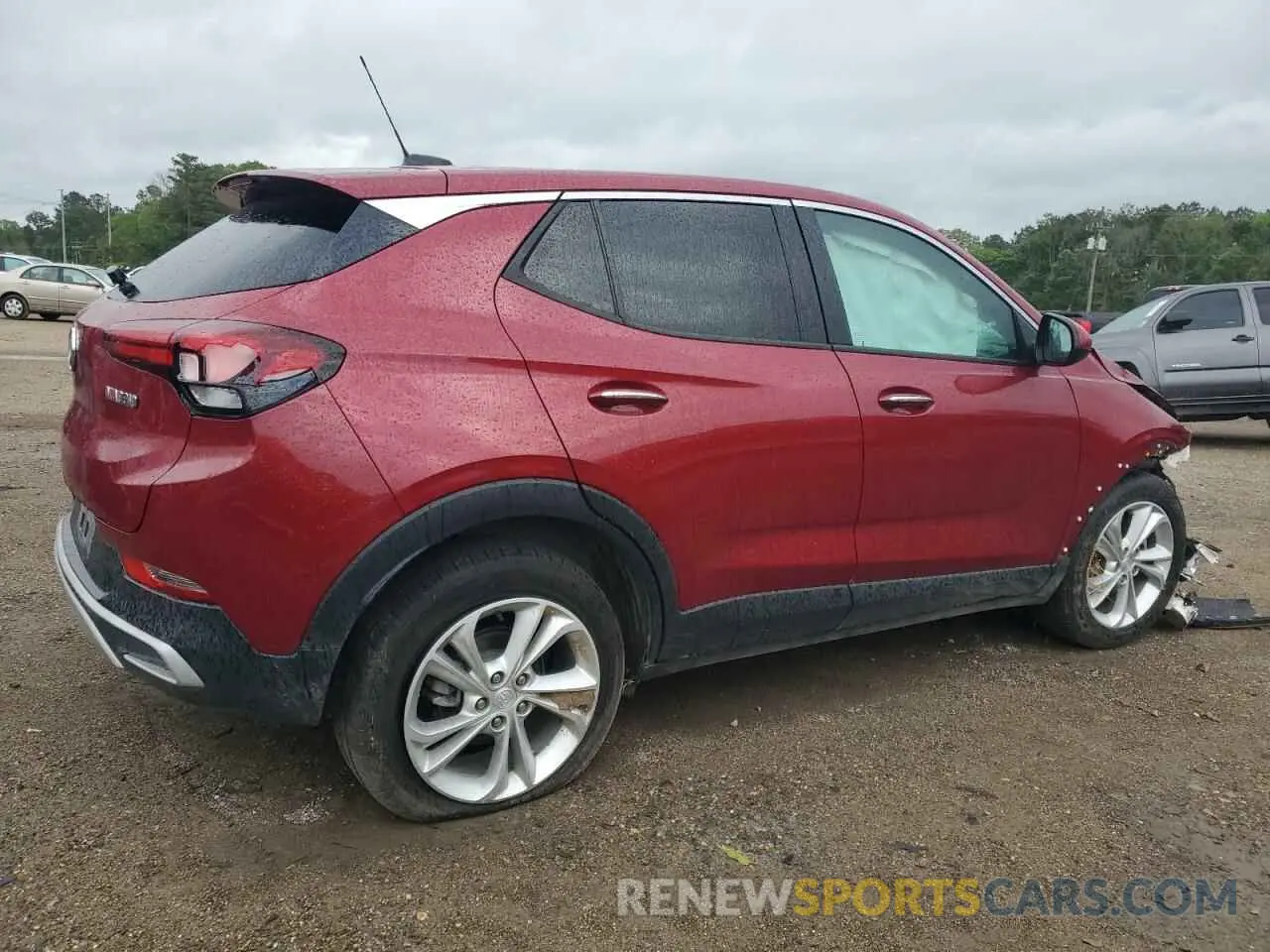 3 Photograph of a damaged car KL4MMBS28MB044462 BUICK ENCORE 2021